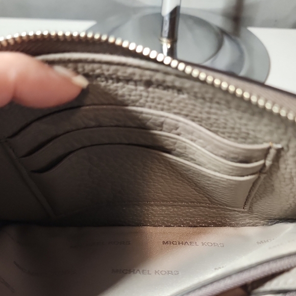 Michael Kors Taupe Travel DELUXE Wallet - Picture 8 of 9